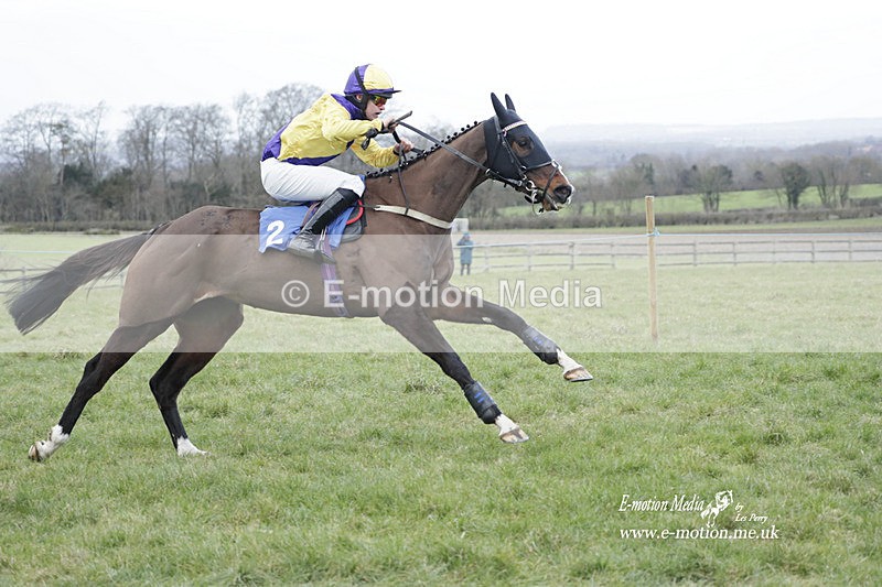 PtP 250223 0726 - Kimblewick Hunt Point-to-Point Kingston Blount 25/02/23
