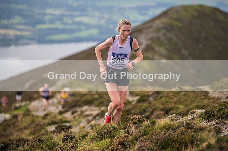 Uphill Only-237 - British Athletics Off Road Running Championships Senior Uphill Only Trial - Skiddaw Friday 15th Augu