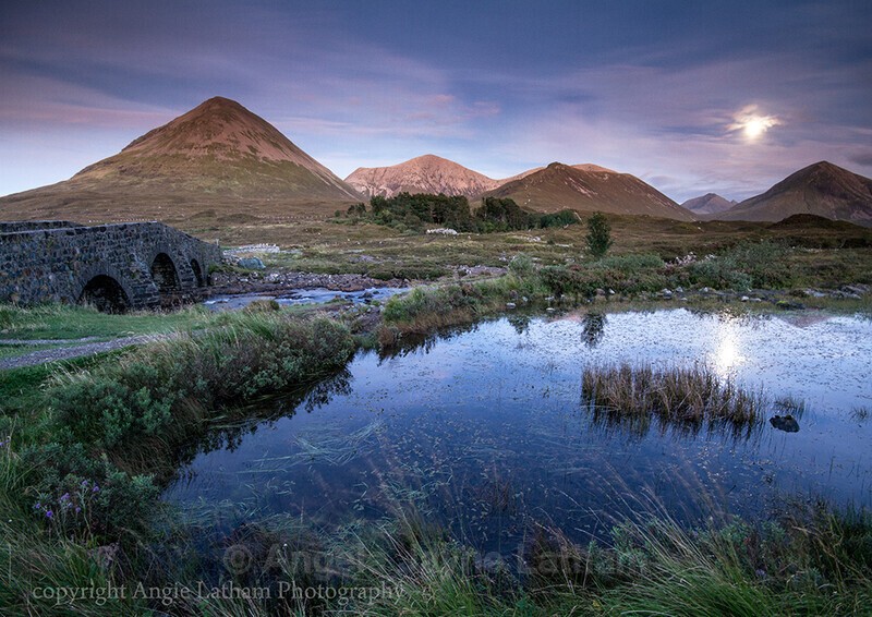 Sligachan Moonrise 4 - Isle of Skye