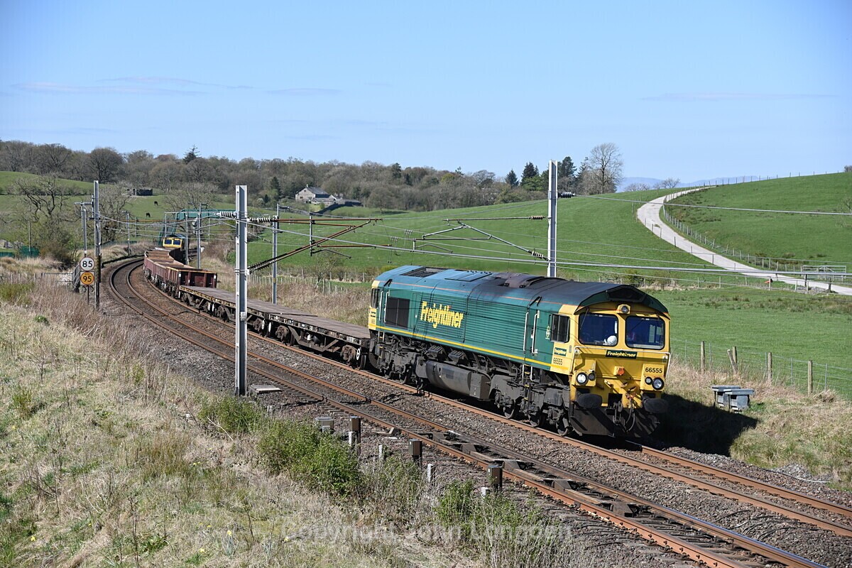 JL - 19420 66555  66513 6Y52 Oubeck Loop - Carlisle Grayrigg - West Coast Main Line (north to south)