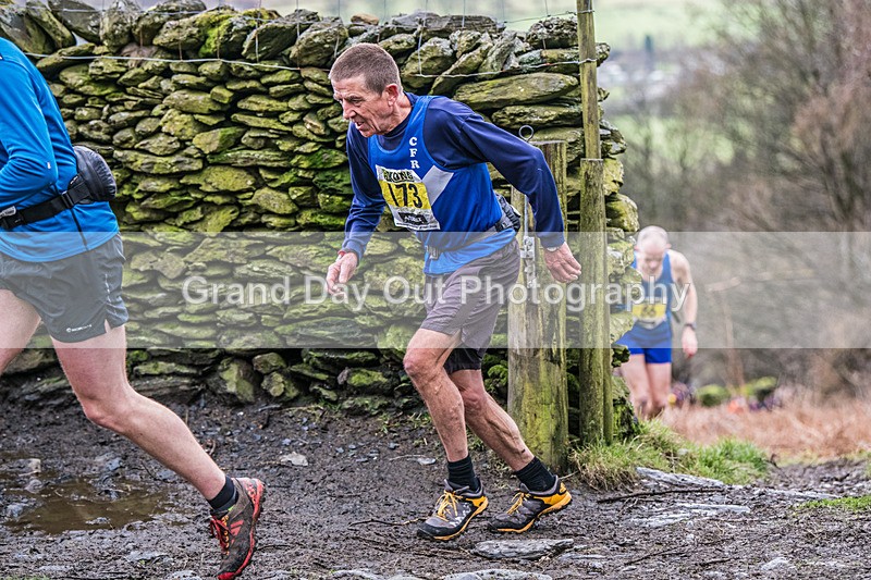 BB Kong-191 - Kong Running BB Kong Fell Race Saturday 17th February 2024