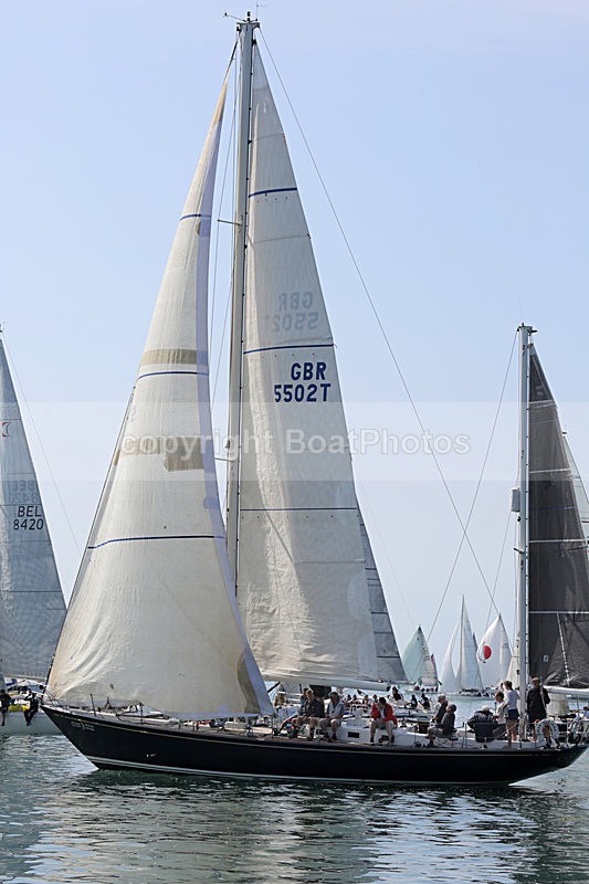 140621 SWAN GALIANA GBR5502T AS27A0746 - ROUND THE ISLAND - 21st June 2014