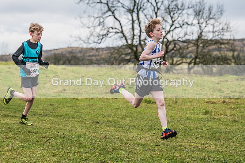 Cunswick U13-11 - Kendal Winter League Cunswick Scar Junior Under 13 Fell Race Sunday 26th January 2025