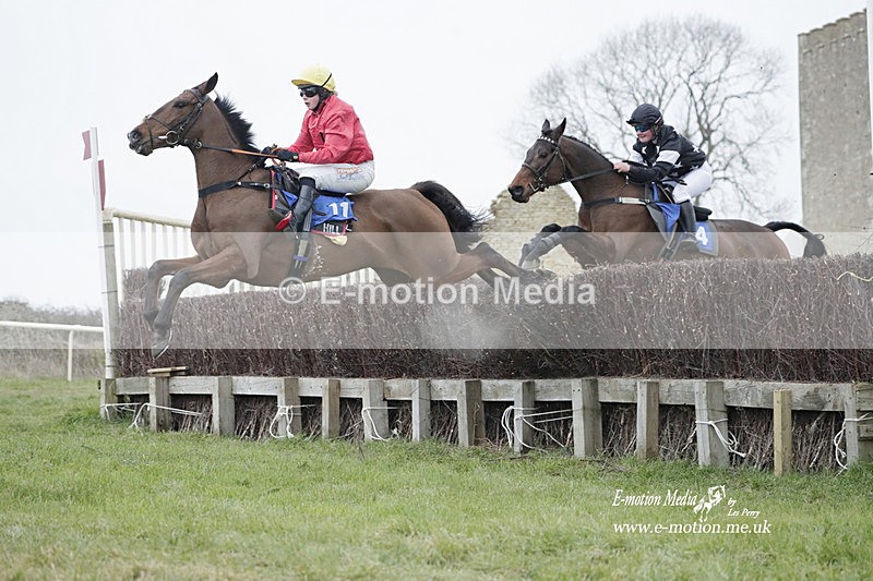 PtP 040323 815 - Duke of Beauforts Hunt Point-to-Point Didmarton 04/03/23
