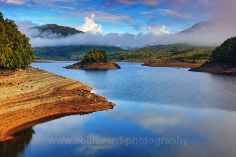Morning Light at Glen Finglas Reservoir,   ref 0032 - Scotland