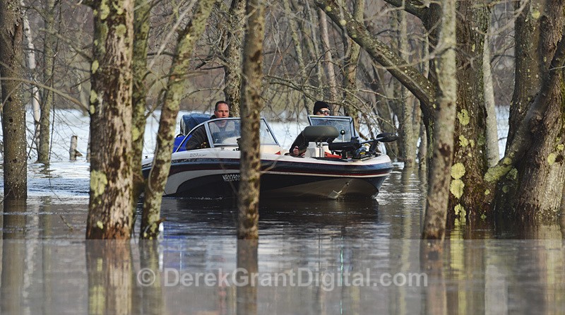 Darlings Island  - Spring Flood 2018 New Brunswick Canada - Extreme Weather