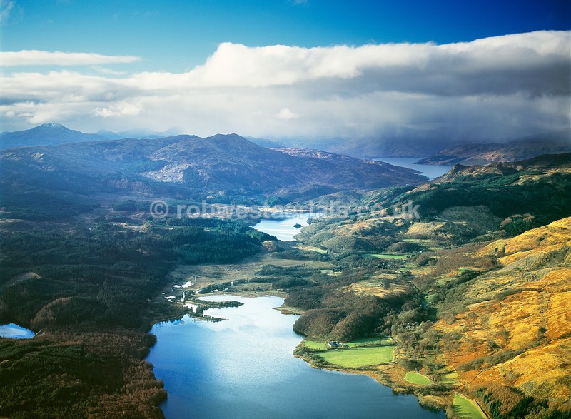 Loch Venachar to Loch Katrine in Scotland