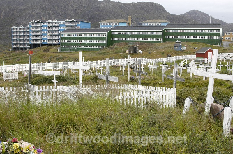 Sisimuit graveyard - Greenland West Coast