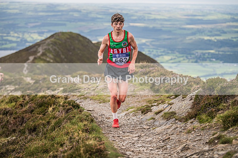 Uphill Only-114 - British Athletics Off Road Running Championships Senior Uphill Only Trial - Skiddaw Friday 15th Augu