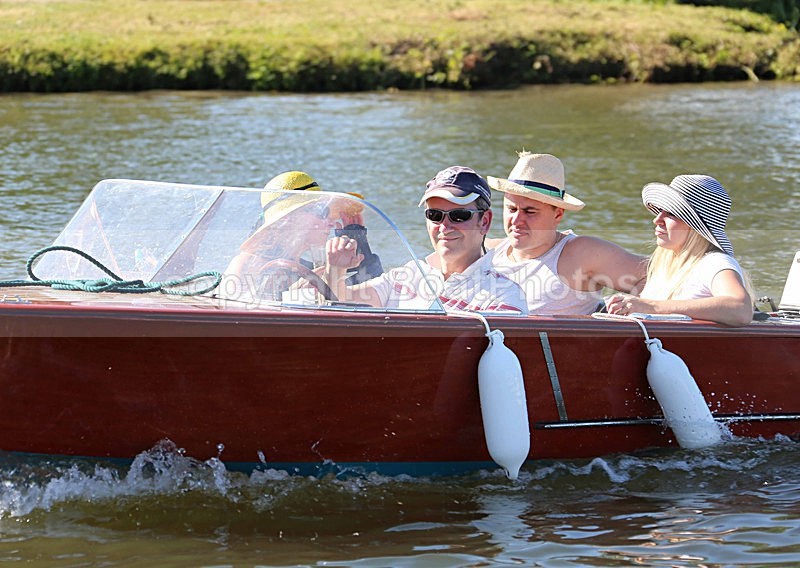 140703 SMALL WOODEN BOAT WT7A1107 - HENLEY ROYAL REGATTA - THURSDAY 3RD July 2014