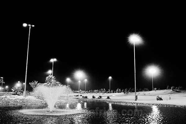 Night Golf, Khartoum, Sudan