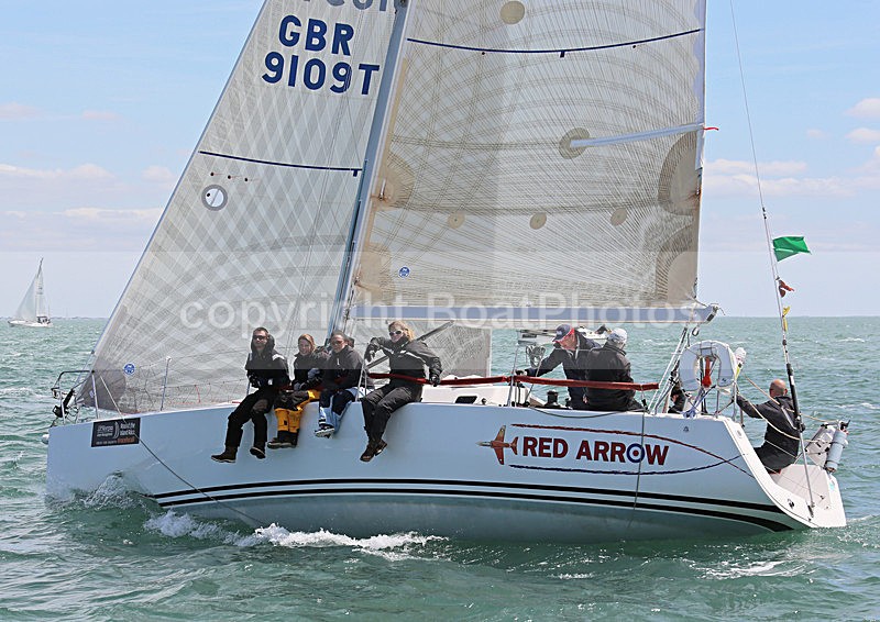 130601 RED ARROW GBR9109T WT7A9521 - ROUND THE ISLAND RACE - 1st June 2013