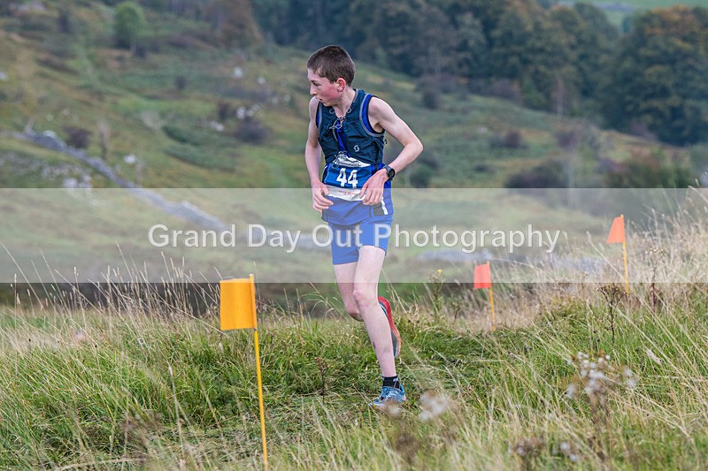 Year 7-29 - The English Schools Fell Running Championship Giggleswick Year 7 Sunday 6th October 2024