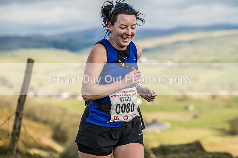 Helm Hill -605 - Kendal Winter League Helm Hill Fell Races (Under 13/15/17 & Seniors) Sunday 16th March 2025
