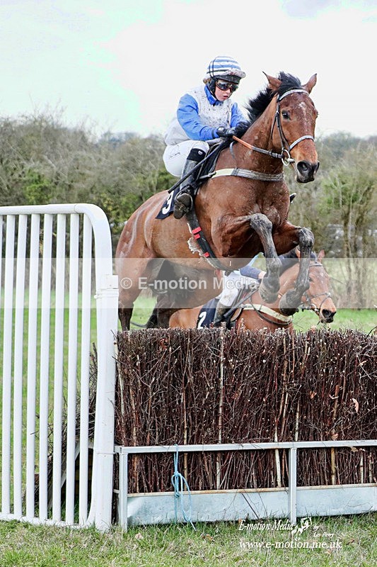 PtP 180323 950a - Shelfield Park Races with Croome & West Warwickshire Hunt  18/03/23