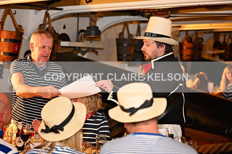 HMS PICKLE-78 - PICKLE NIGHT HMS WARRIOR 1860
