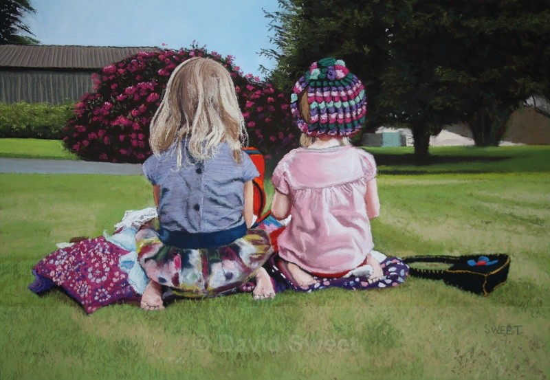 The Tea Party - Children's Portraits