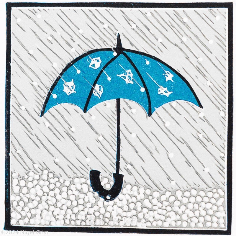  - Linocut