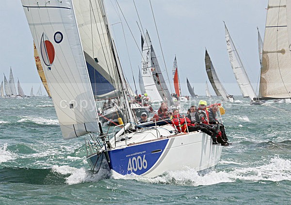 120630 SUNSAIL 4006 WT7A2911 - ROUND THE ISLAND RACE - 30th June 2012