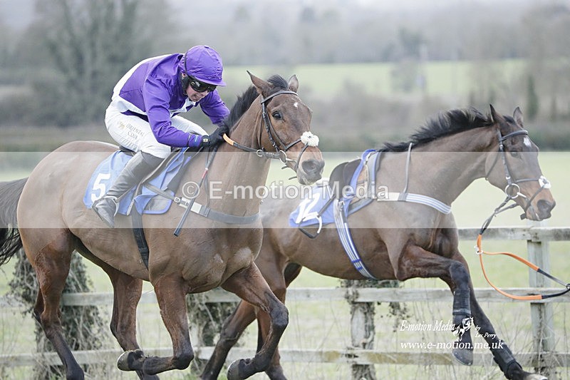 PtP 250223 0754 - Kimblewick Hunt Point-to-Point Kingston Blount 25/02/23