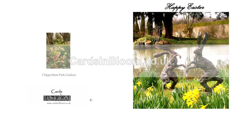 904 Boxing Hares Easter - Easter