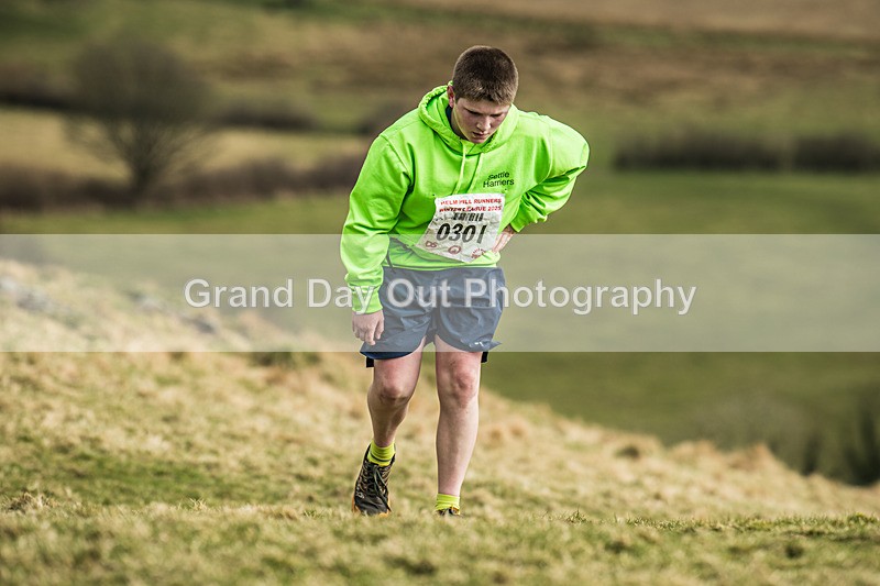 Helm Hill -350 - Kendal Winter League Helm Hill Fell Races (Under 13/15/17 & Seniors) Sunday 16th March 2025