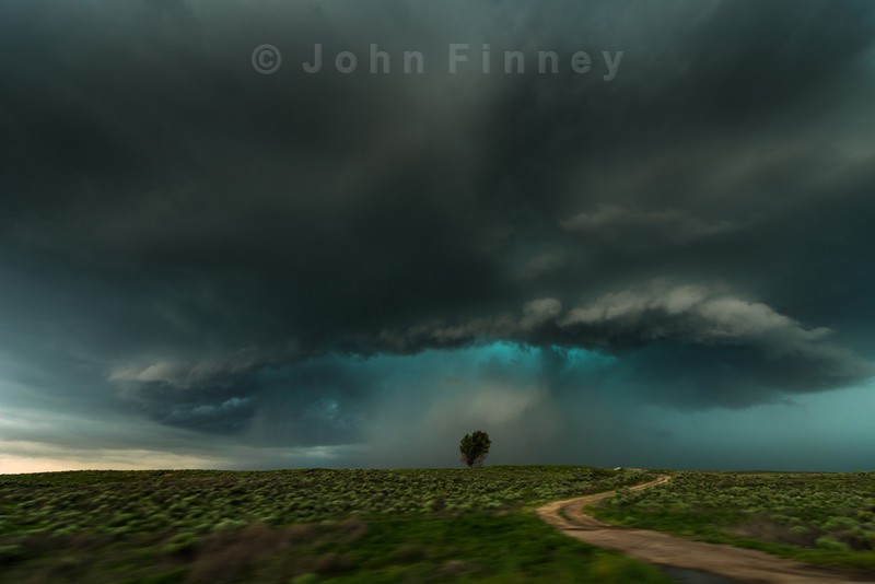 Lamar storm. Colorado. - Weather photography