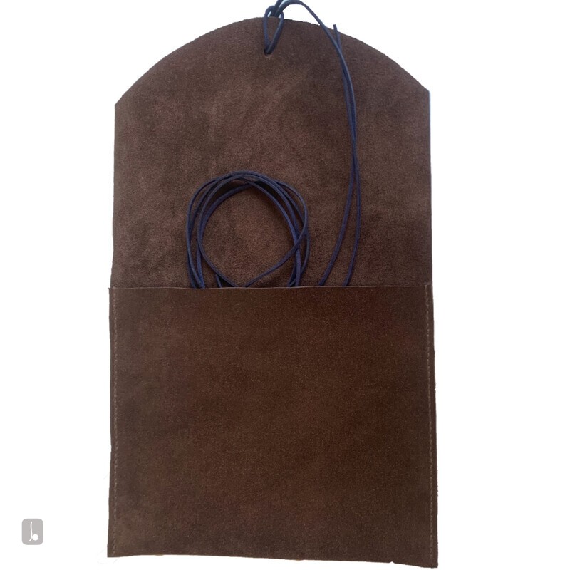 Chocolate art wallet - Suede art wallets