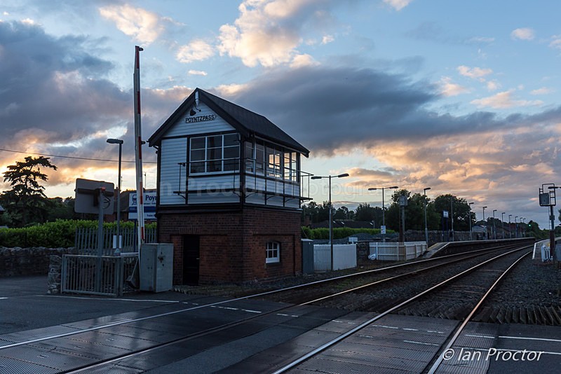 The Old Railway Signal Box - Poyntzpass, County Armagh, N.Ireland.