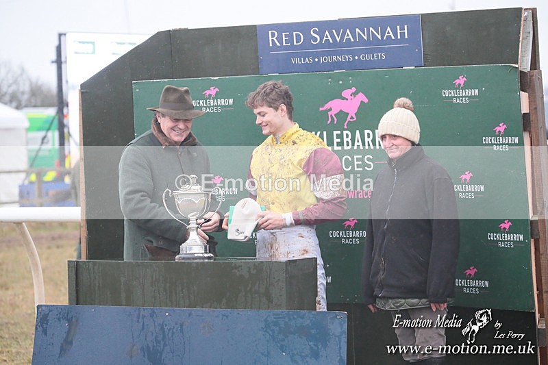PtP 260125 637 - Cocklebarrow Point-to-Point racing with the Heythrop Hunt 26/01/25