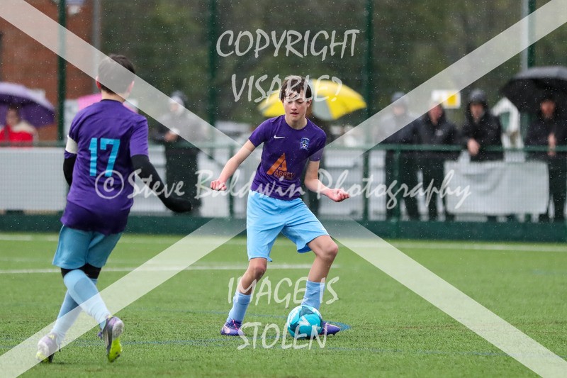 1DX20218 - 2026-02-15 FC Abbey Meads U13 Purple V Royal Wootton Bassett Town Youth U13 Yellow