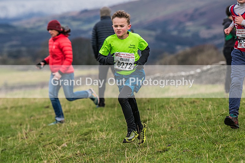 Cunswick U13-171 - Kendal Winter League Cunswick Scar Junior Under 13 Fell Race Sunday 26th January 2025