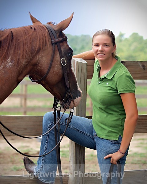 Haleys Horse_010 - Haley and Pilgrim