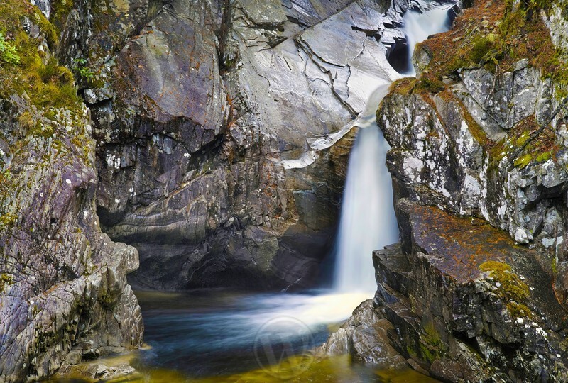 Brua Falls Scottish Highlands - Water
