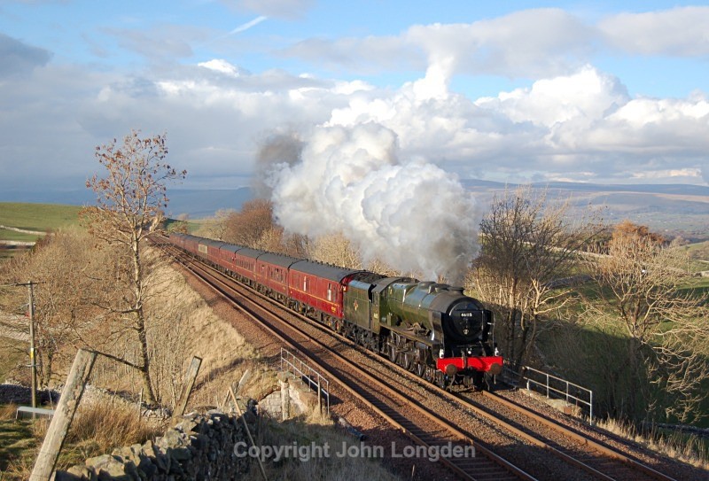 1.3.14 - LMS 46115 'Scots Gaurdsman' 1Z87 Carlisle - Euston, Bull Gill - Bull Gill