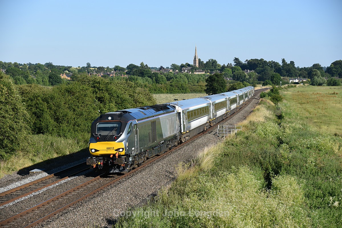 JL - 26.6.18 68012 1K50 1715 London M'bone - Kidd, Kings Sutton - Chiltern Routes (north to south)