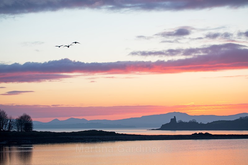 End of Day at Inch Castle - Ireland by Day