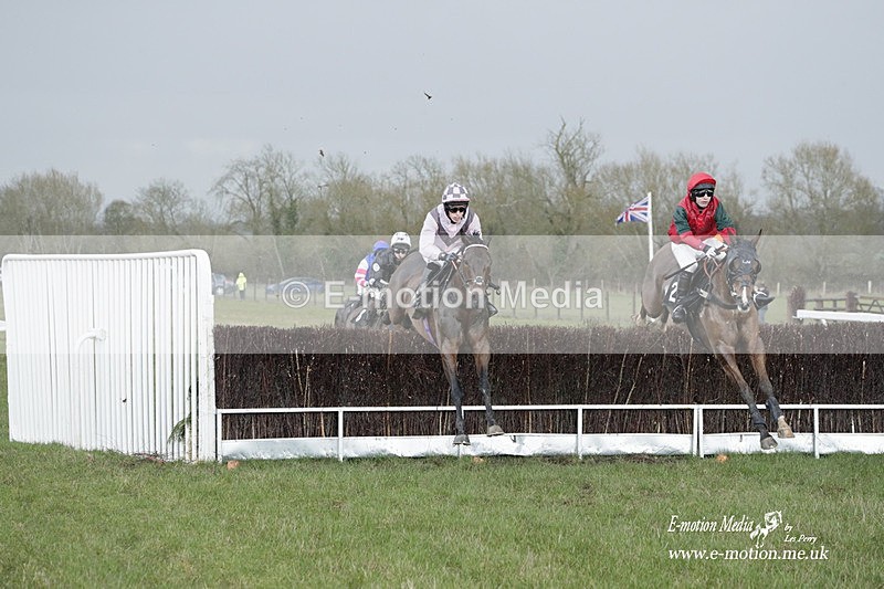 PtP 180323 1125 - Shelfield Park Races with Croome & West Warwickshire Hunt  18/03/23
