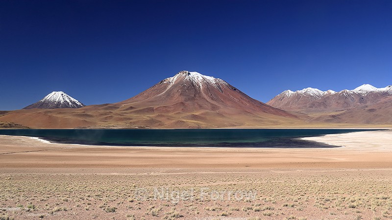 Laguna Miscanti & mountains beyond, Chile - Chile