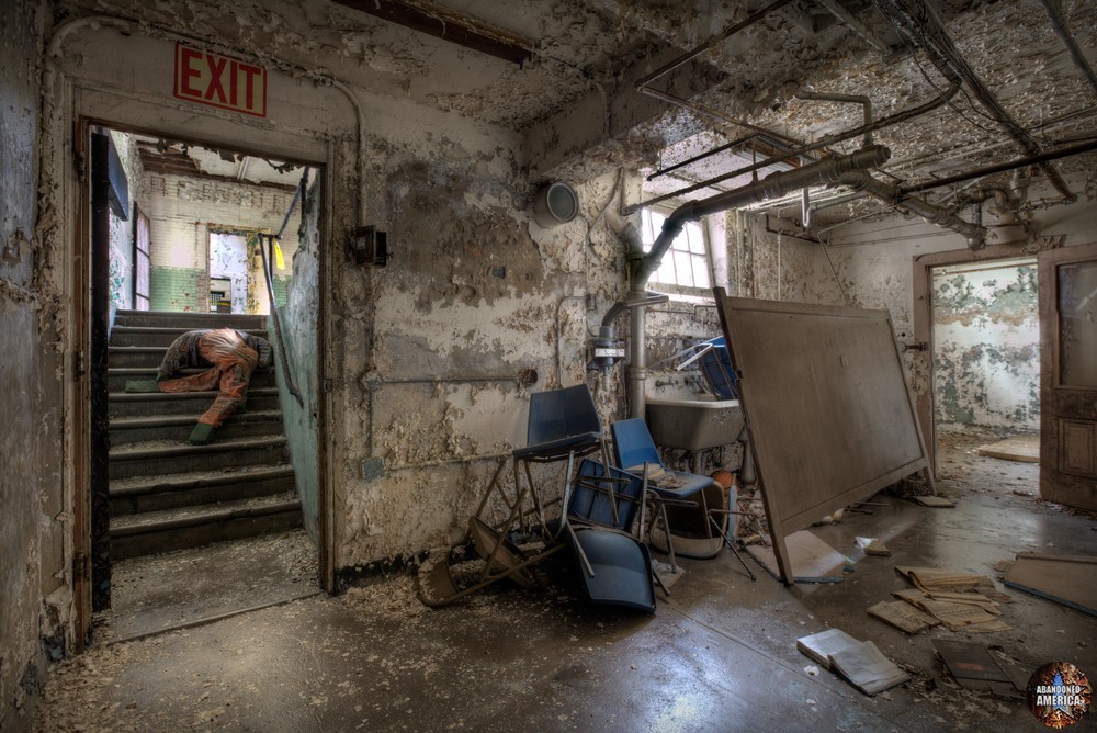 Basement room, Holmesburg Prison, Philadelphia PA Abandoned America