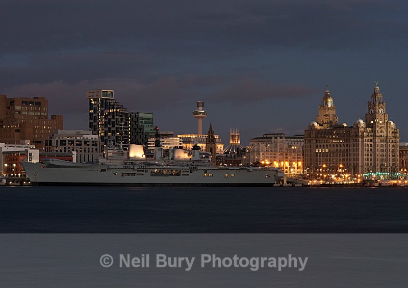 HMS Illustrious - Night Shoots