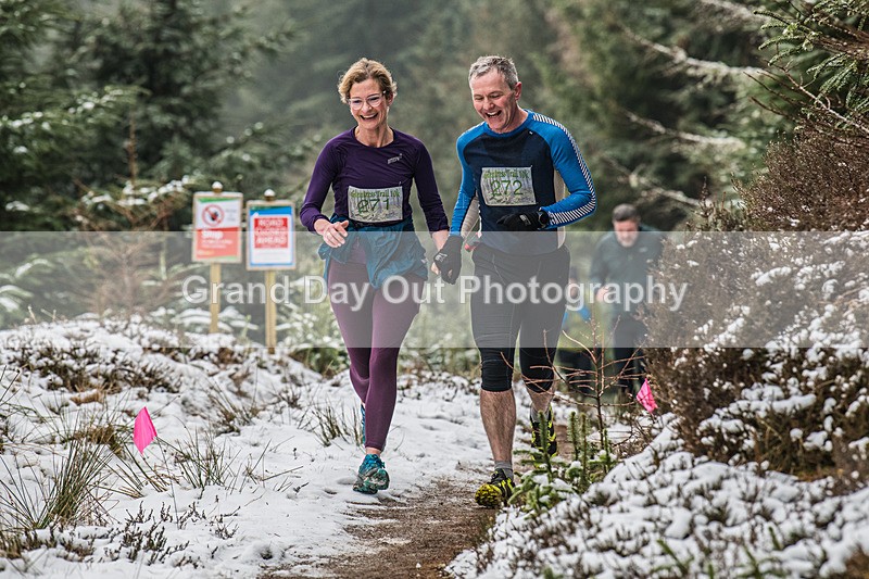 Glentress-1254 - High Terrain Events Glentress 10K 21K & 42K Trail Races Sunday 16th February 2025