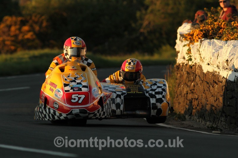John Lowther* / Jake Lowther* Honda / KATYS HOME TANNING - Monday Practice - Sidecars
