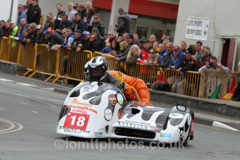 Wayne Lockey & Mark Sayers - Sure Sidecar Race 2