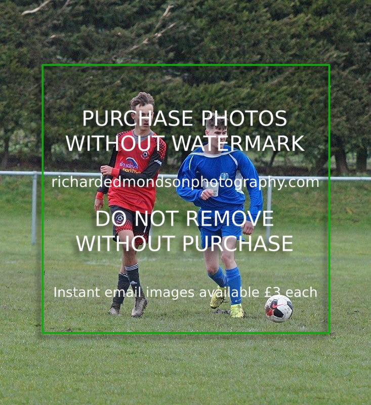 Image 35 - Wattsfield Under 17s v Grange United (Sunday 8 March 2020)