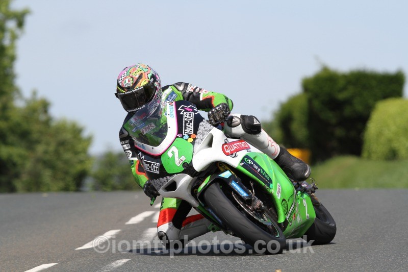 James Hillier Kawasaki / Quattro Plant Muc-Off Kawasaki - Bikenation Lightweight TT