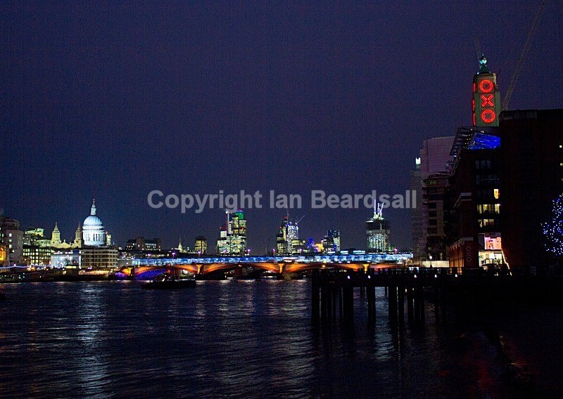 St Pauls  Blackfriers Bridge - London