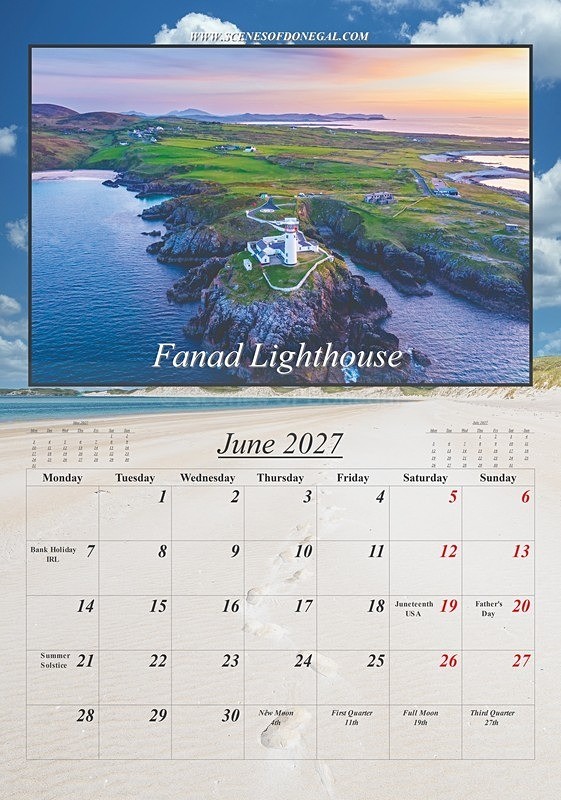 2027 calendarplp_Page6 - 2027 Scenes of Donegal Calendar
