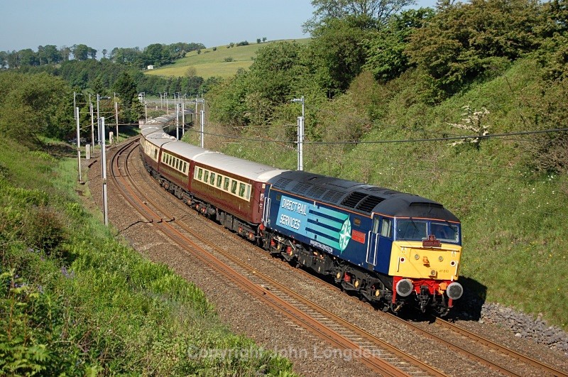 3.6.11 47810 1Z33 Liverpool - Helensburgh Northern Belle, Low Gill - West Coast Main Line (north to south)