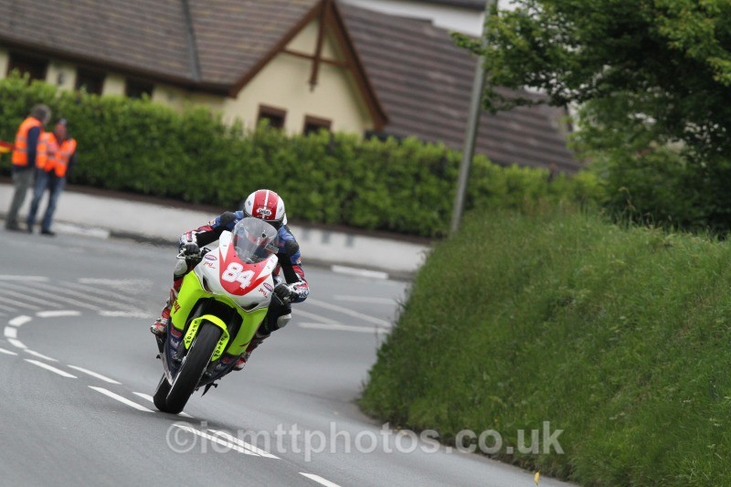 Joe Faragher Honda / Manx Gas Racing - Wednesday Practice - Solos